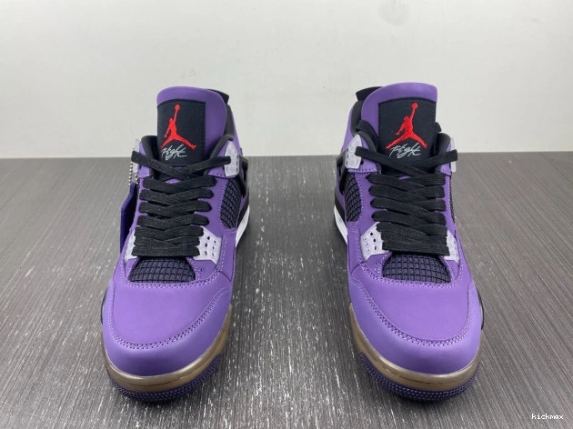 Rep MAX Purple 766296 Jordan Retro 4 Travis Family) and (Friends LN4 Scott 0810